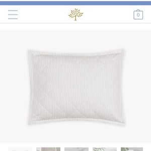 Matouk seersucker shams